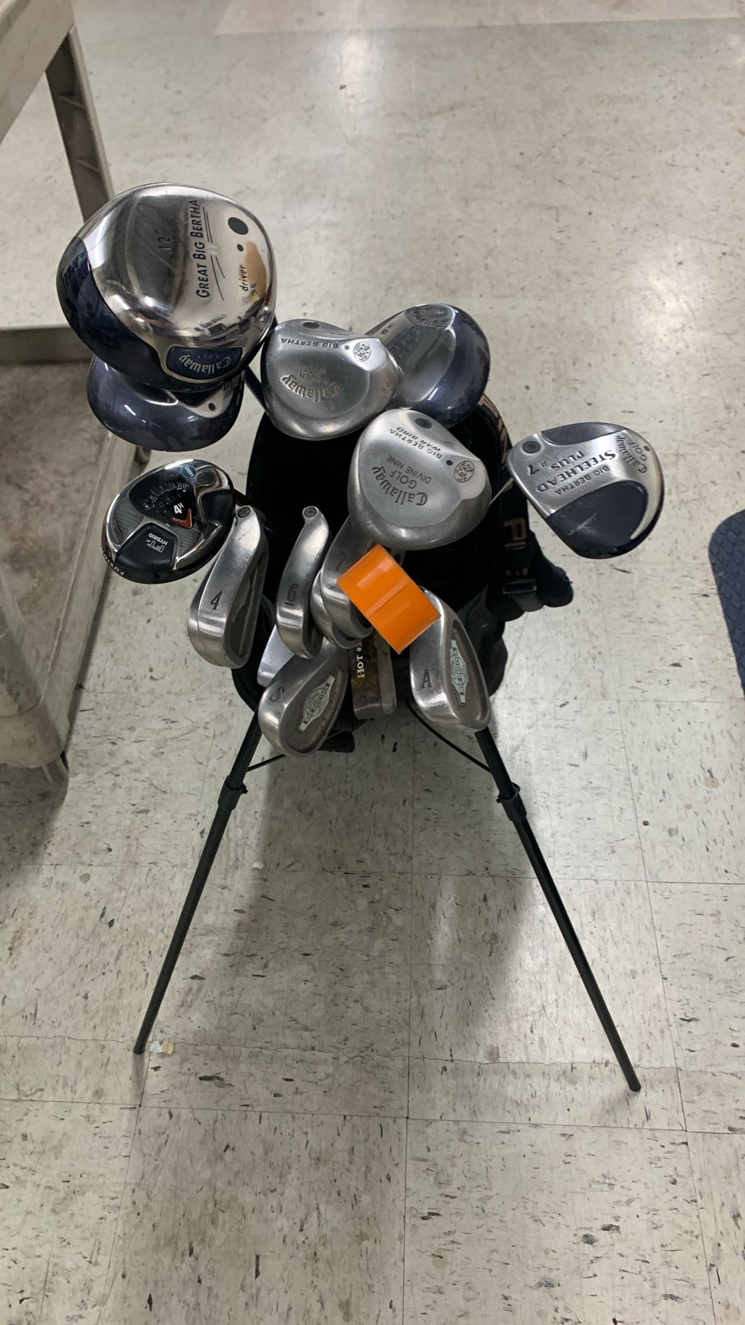 Ladies Callaway Big Bertha X12 Irons Ping Bag Etc