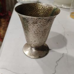 Homan Plated Nickel Silver Wine Cup