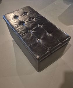 Faux-leather Storage chest
