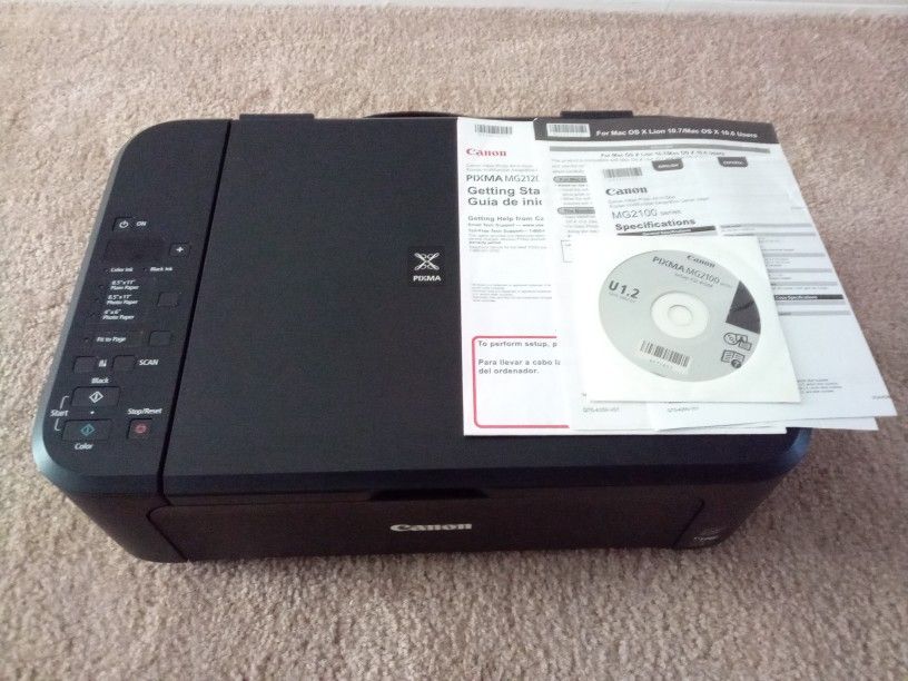 Canon - PIXMA MG2120 Inkjet Multifunction Printer
