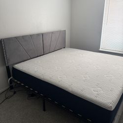 King Size Bed Frame And Mattress 