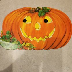 Vintage Halloween Cardboard Decoration's 8.00 A Peice 