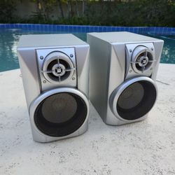 Speakers Wired Speakers Sharp Tweeter Subwoofer Pair Of Speakers