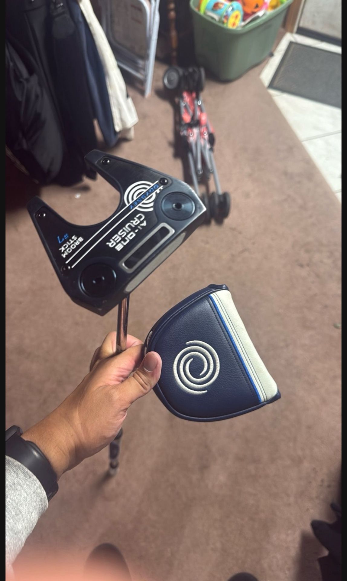 Odyssey Ai-One #7 Broomstick Putter