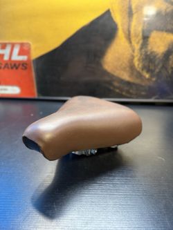 Schwinn Brown Padded Cruiser Bicycle Saddle Seat Comfort Bike Replacement