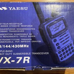 Yaesu VX 7R Radio Transceiver