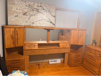 Queen size head board