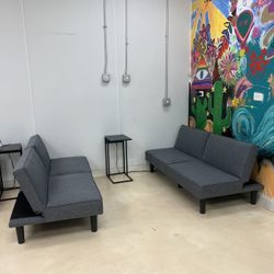 Folding Gray Couches