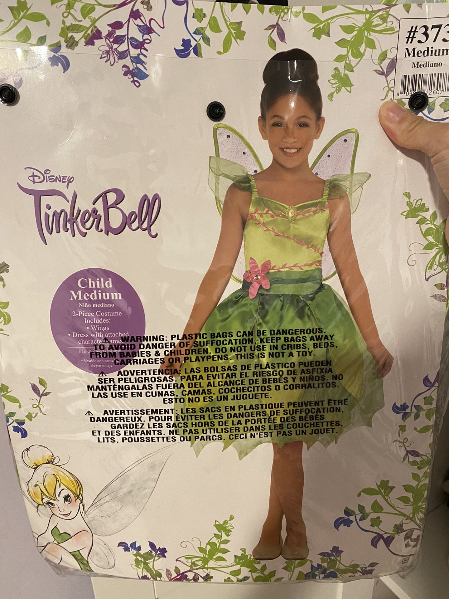 Tinker Bell Kids Costume 