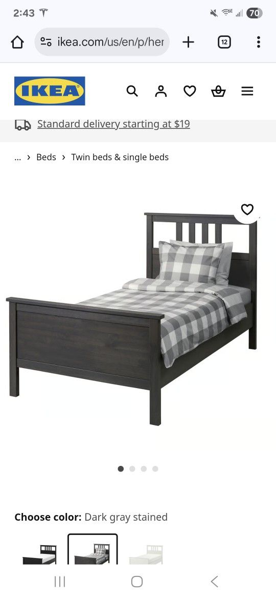 Twin Bed Frame For Sale