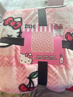 Hello Kitty cherry Blanket - Queen