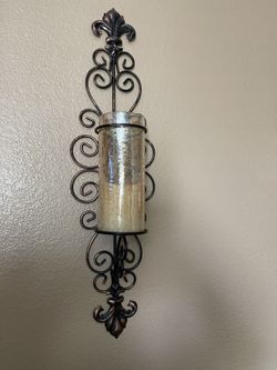 2 Candle Wall Decoration
