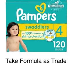 Pampers Swaddlers Size 4 - Pañales- Diapers 