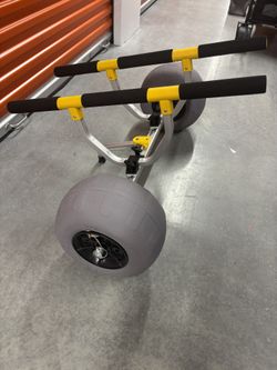 Kayak Cart With Balloon Tires
