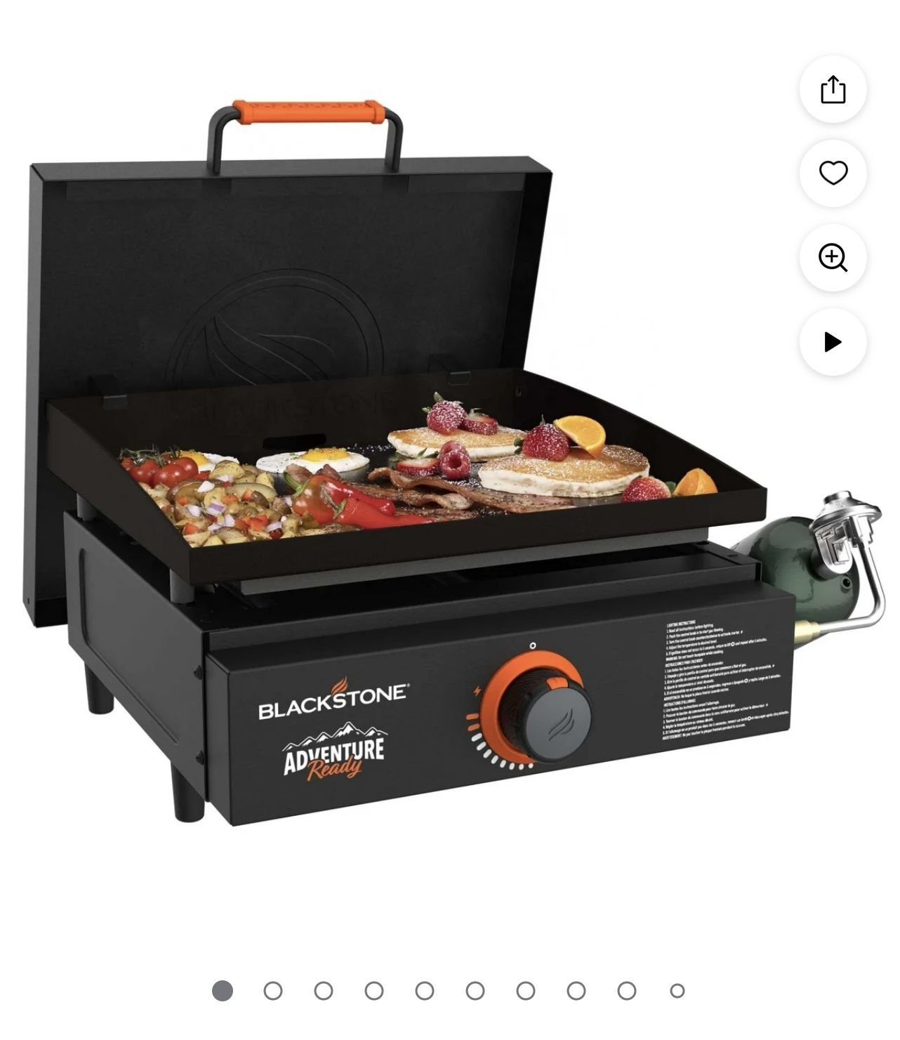 Plancha BLACKSTONE 17” Completamente Nuevo