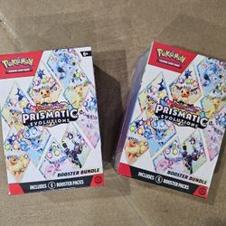 Prismatic Evolitions Booster Bundle X2