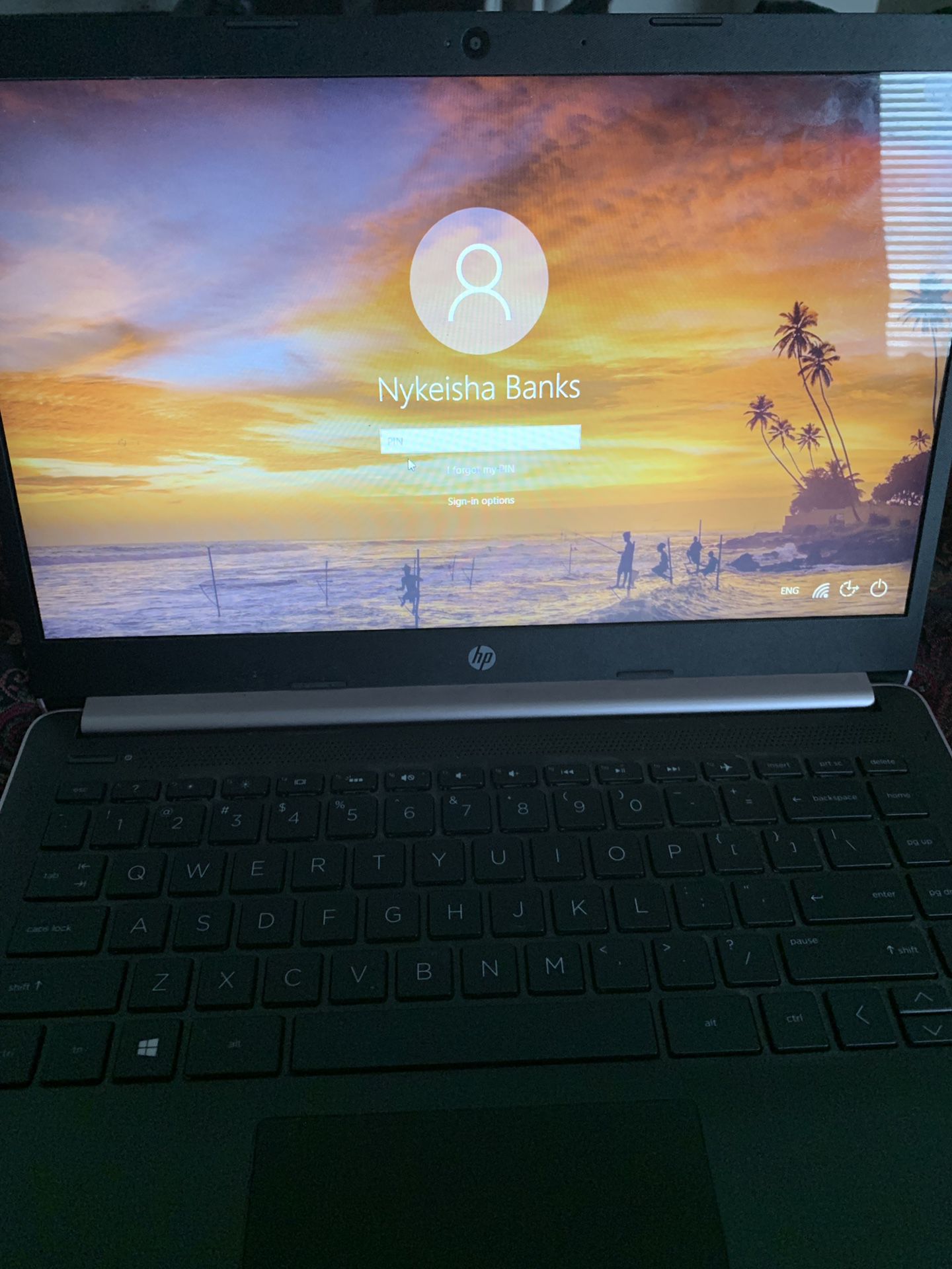 HP 14” Rose Gold Laptop