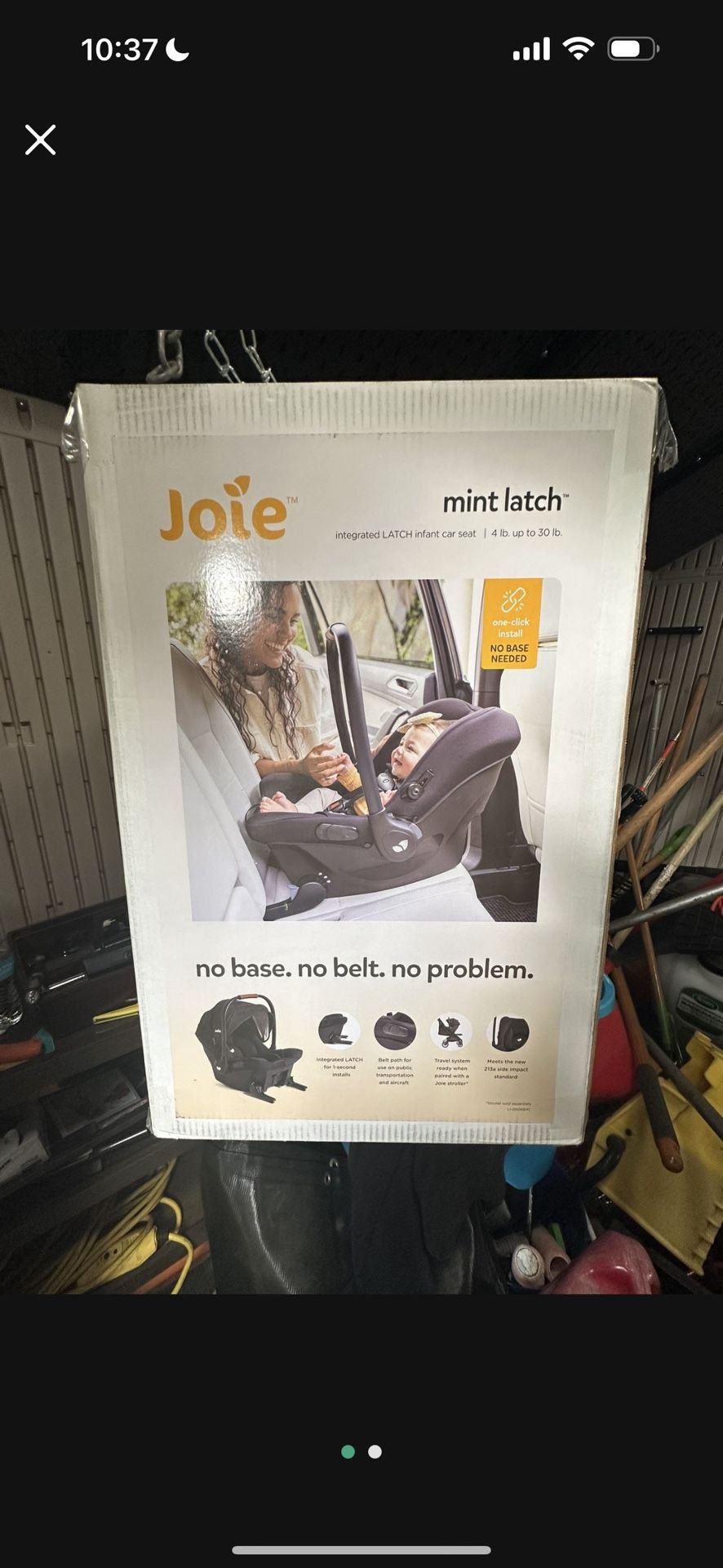 Infant Car Seat Joie Latch