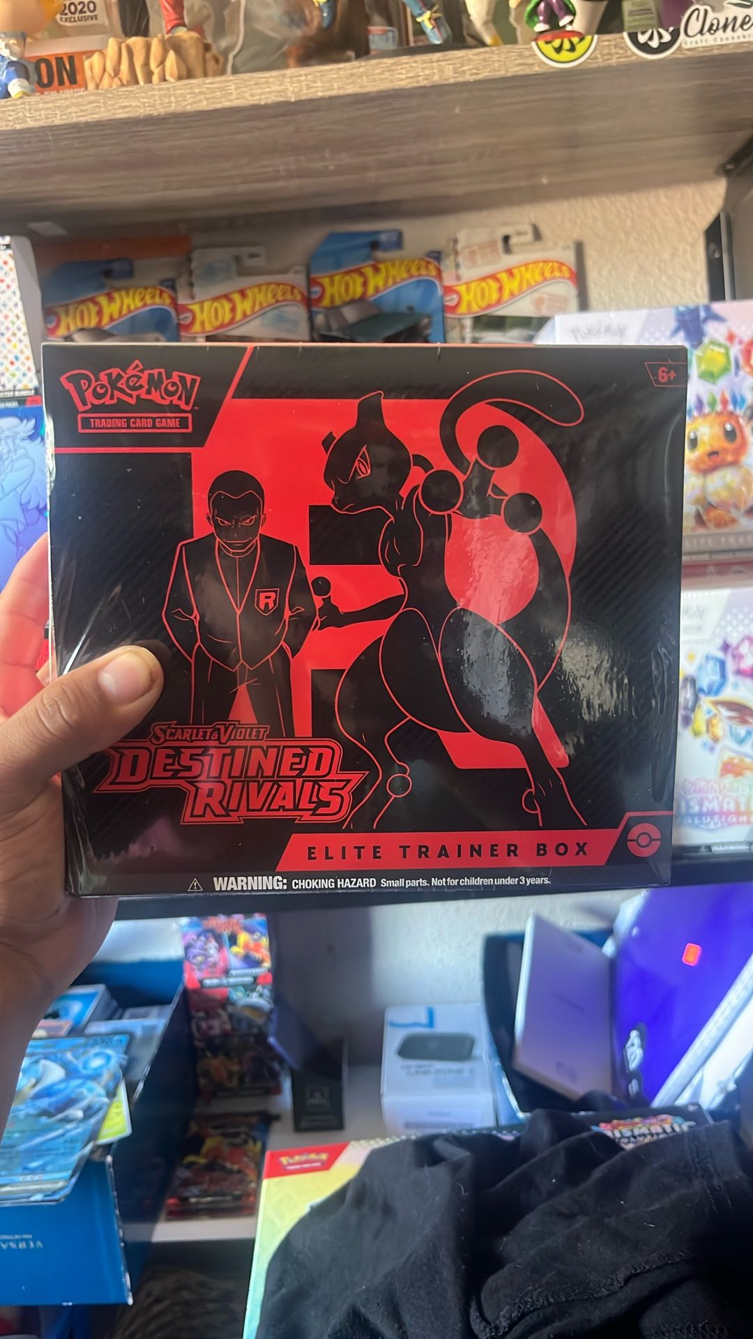 Pokemon Destined Rivals Etb New Sealed
