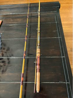 Vintage fishing poles.  Berkeley B30-6’6 and Fuji FPS 24. 70.00