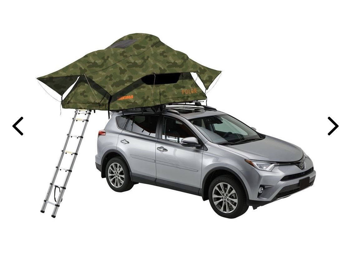 Yakima x Poler Skyrise Rooftop Camping Tent