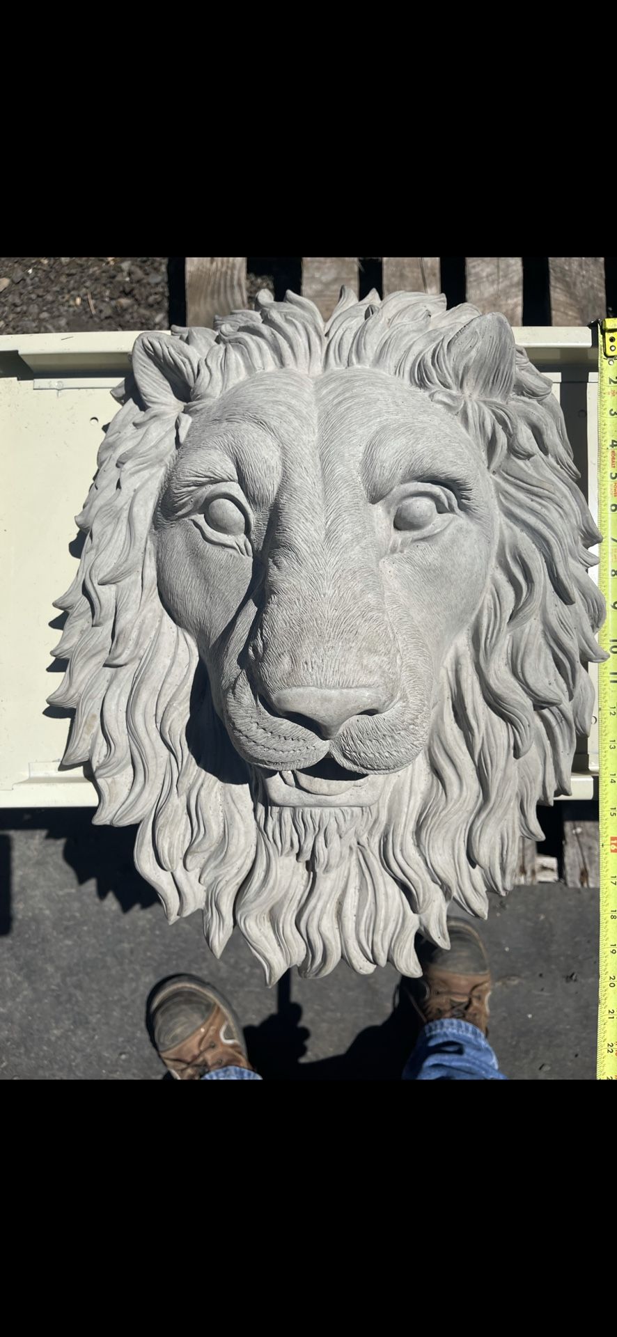 Concrete Lion’s Head
