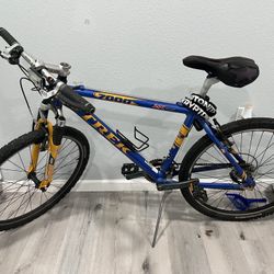 Trek Mountain bike with Kryptonite Lock