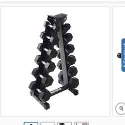 Inspire Dumbbell Set With Rack 