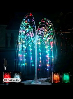 2-6ft colorful birch tree 18 color