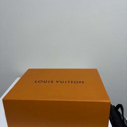 Louis Vuitton LV Trainer sneaker in black leather. 