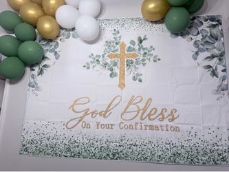 Confirmation backdrop