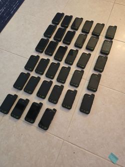 Qty. 34 Sonim Smartphones XP7 - 4G Military Grade. 4G Walkie Talkie Over Celluar With AT&T