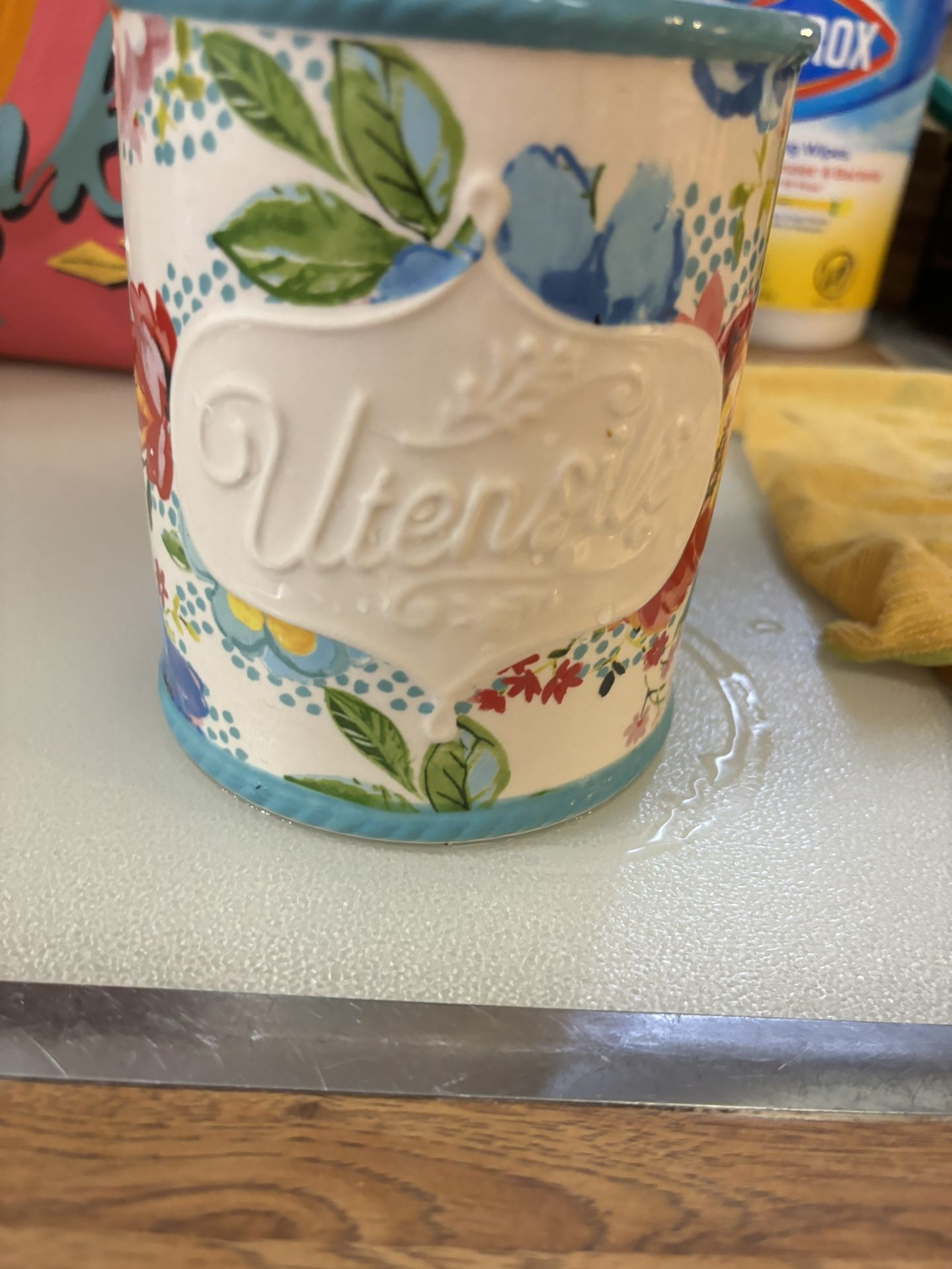 Pioneer Woman Utensils Jar