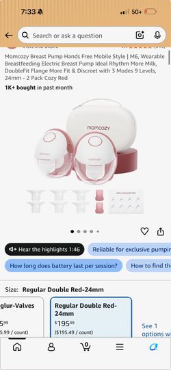Portable Breast pump