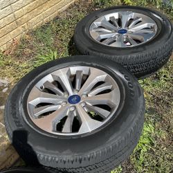 Ford F150 Rim And Tire 