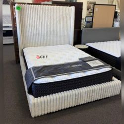 Queen / Eastern King  Size Bed Frame  - Mattress Sold Separately 