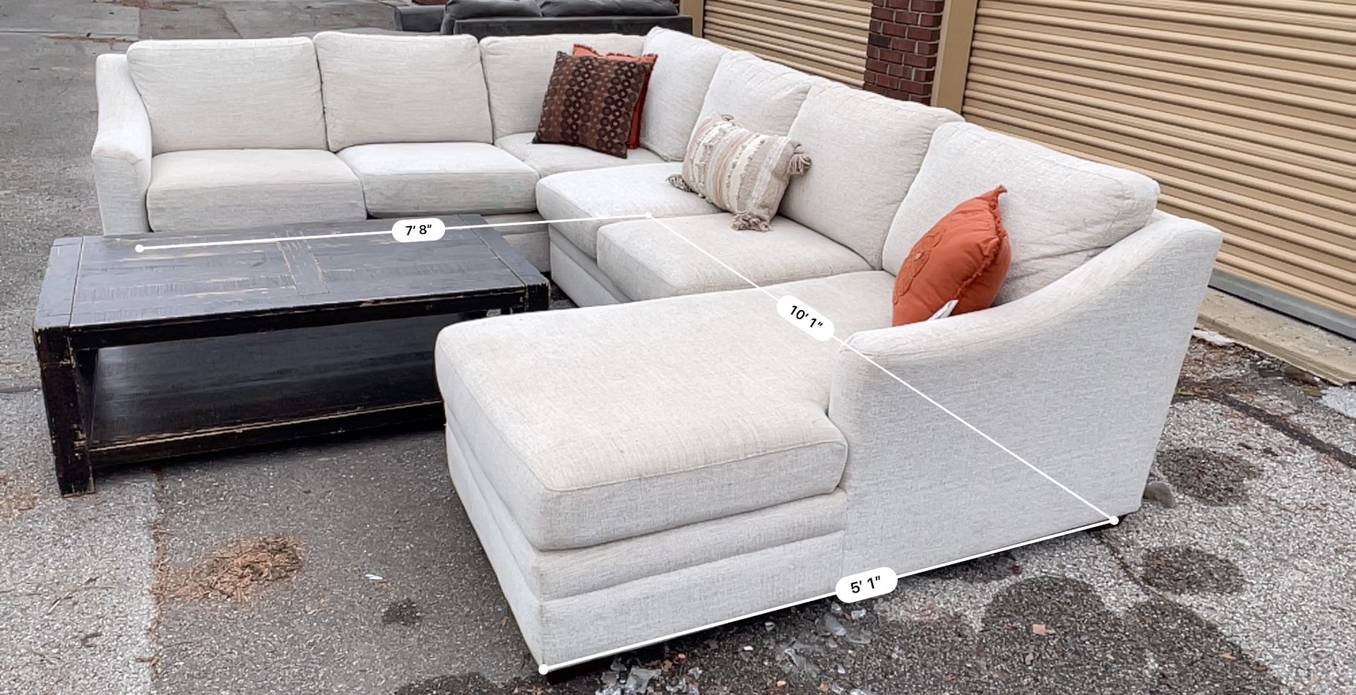 3 Piece Sectional (Delivery Avail)
