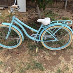 Huffy Blue Bike Beach Cruiser