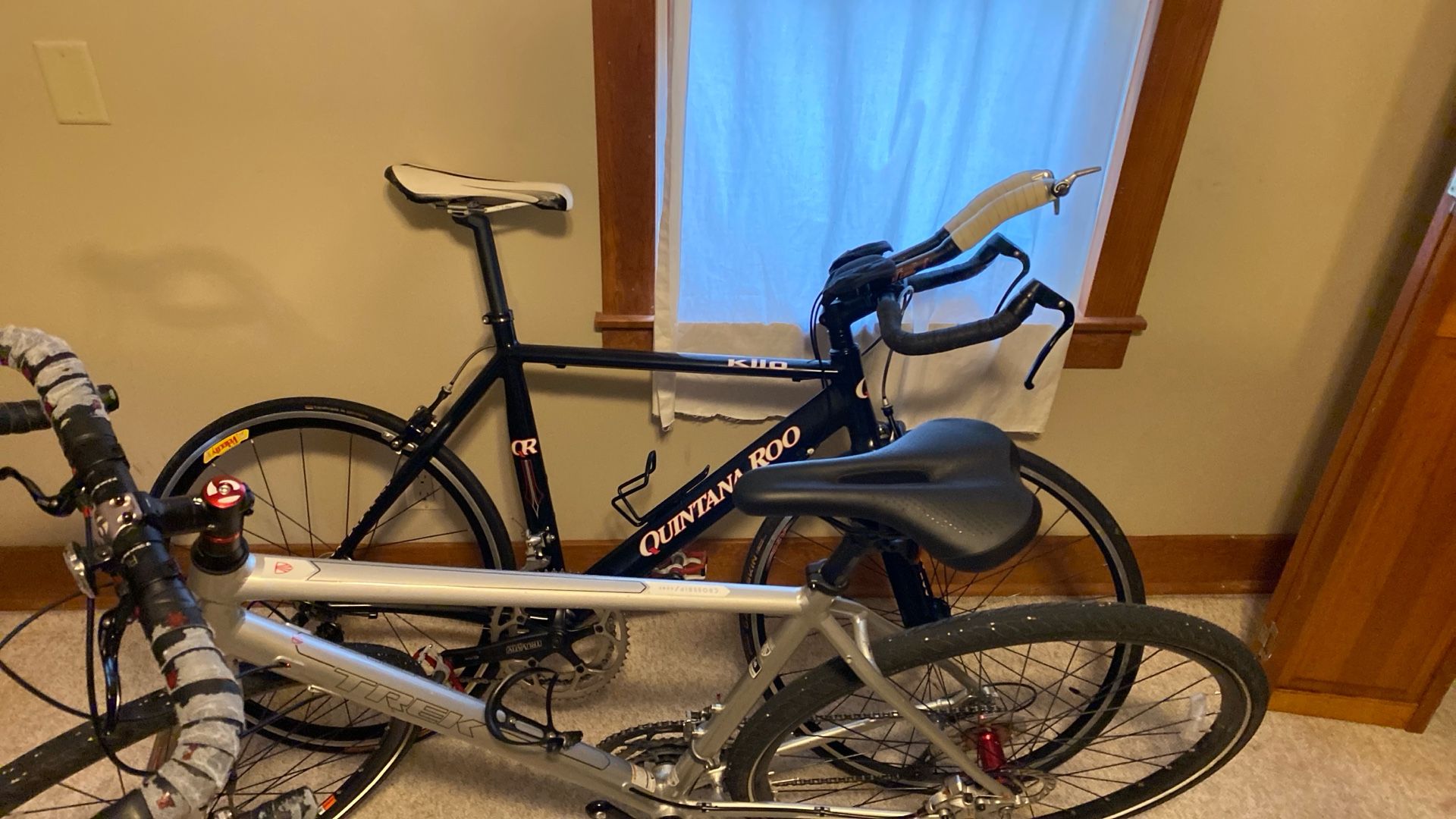 Quintana Roo And Trek beautiful bikes