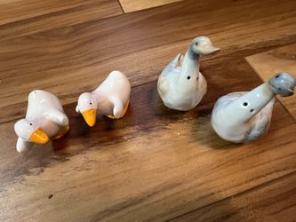 Vintage Duck Salt & Pepper Shakers