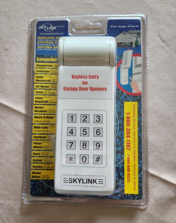 Universal Keyless Door Opener Keypad
