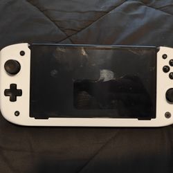 Nintendo Switch OLED + CRKD Nitro Deck + 2 Games (Handheld Only)