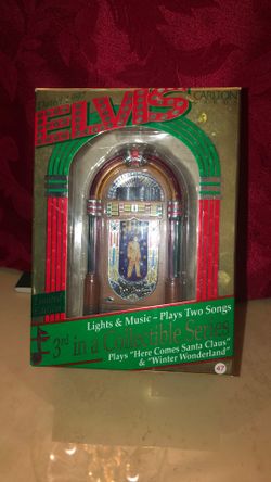 Elvis Presley Jukebox Christmas Ornament