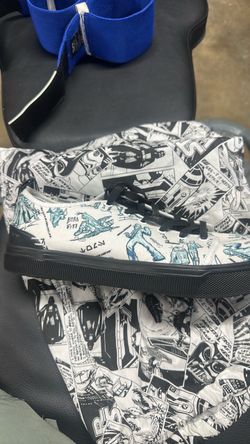 Tom’s Star Wars Comic Print Canvas Sneakers