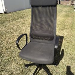 Selling tall office chair.