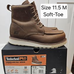 Timberlands Pro Soft Toe Work Boots Size 11.5 