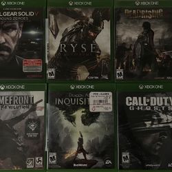 6 Xbox One Games 