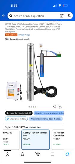 Submersible pump