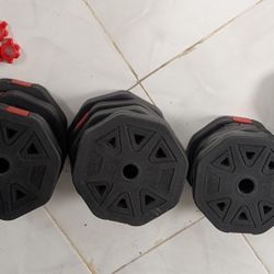 Adjustable Dumbbell & Barbell Set