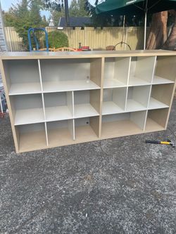Large Cube Bookcase Storage Shelf Unit
